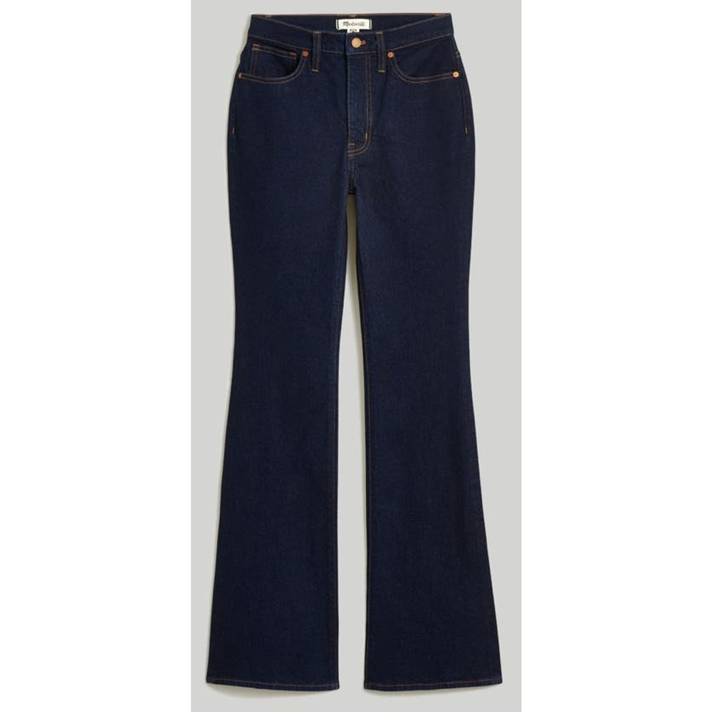 Madewell Dark Indigo Flare Jeans